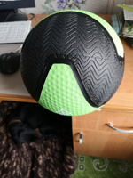 Резиновый медбол Gravity, 3кг, 23 см, светло-зеленый #20, Ольга П.