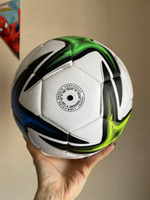 Футбольный мяч 22 см, размер 5, Veld Co / Мячик для футбола #4, Дана К.