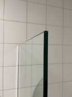 Стеклянная шторка на ванну Enigma Simple 60, неподвижная стеклянная ширма для ванны #5, Евгений М.