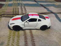 Игрушечная машинка Автоград RACE,1:32, инерция, свет и звук, цвет белый, игрушки для мальчиков #5, Айгуль М.