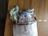Пакет крышка на резинке, полиэтиленовые прозрачные пищевые фасовочные крышка-пакеты для хранения и упаковки продуктов на резинке шапочки для посуды упаковочный пакет #7, ольга м.
