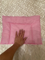 Подушка для малышей EvaKids 40х30 см Пшено на розовом #7, Дарья Г.