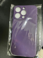 Чехол для Iphone 14 Pro противоударный, с защитой камеры, Фиолетовый, Кейс для Айфон 14 Про #6, Екатерина Ш.