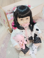 Кукла Реборн Барбара 42 см силиконовая мягкая Пупс Reborn QA Baby #1, Алевтина К.