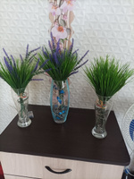 Искусственные цветы для декора, Лаванда, искусственные растения, в комплекте 3 веточки, 34 см #122, Алёна К.