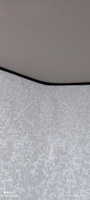 Лента маскировочная L-образная черная, вставка-заглушка для натяжного потолка, 20м #6, Роман С.