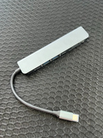Переходник USB HUB 7в1. USB разветвитель, type c hdmi, док станция type c,Подходит для USB-концентратора, SD-карты, TF-карты #5, Аполлинария Г.
