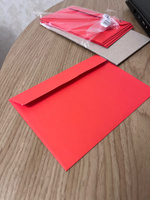 Красный конверт формата C6 5шт. #3, Ксения К.
