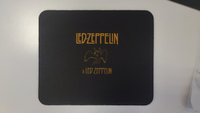 Коврик для мышки прямоугольный 220x180x3мм / Led Zeppelin / Рок / Led Zeppelin x Led Zeppelin #1, Вячеслав И.