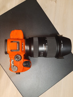 Силиконовый чехол CameraCase для Sony A7 III оранжевый  (070) #2, Андрей Н.