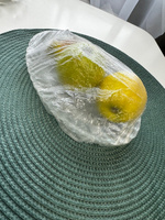 Пакет крышка на резинке, полиэтиленовые прозрачные пищевые фасовочные крышка-пакеты для хранения и упаковки продуктов на резинке шапочки для посуды упаковочный пакет #5, Наталия Г.