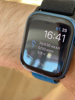 Защитная гидрогелевая пленка для смарт часов Apple Watch Series 7, 8 41mm (6 штук) / Противоударная глянцевая гидропленка для Эпл Вотч 7, 8 41мм / Самовосстанавливающаяся гелевая бронепленка #1, Андрей В.
