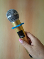 Микрофон караоке беспроводной Vita Musica для живого вокала и выступлений, профессиональный, 2 шт #2, ИРИНА Ф.