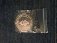 Монета Биткоин и эфириум комплект монет 2штуки #154, Maltsev dmitriy