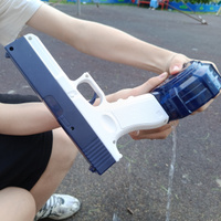 Автоматический водяной пистолет Glock / электрический / для детей #86, Антон М.