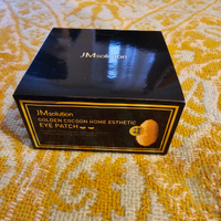 JMsolution Омолаживающие патчи для глаз с экстрактом золота, Golden Cocoon Home Esthetic Eye Patch,60 шт. #1, Екатерина Ш.