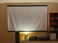 Экран для проектора Лама Блэк 225x141 см, формат 16:10, настенно-потолочный, ручной, цвет белый, 105 дюймов #61, Юрий Владимирович